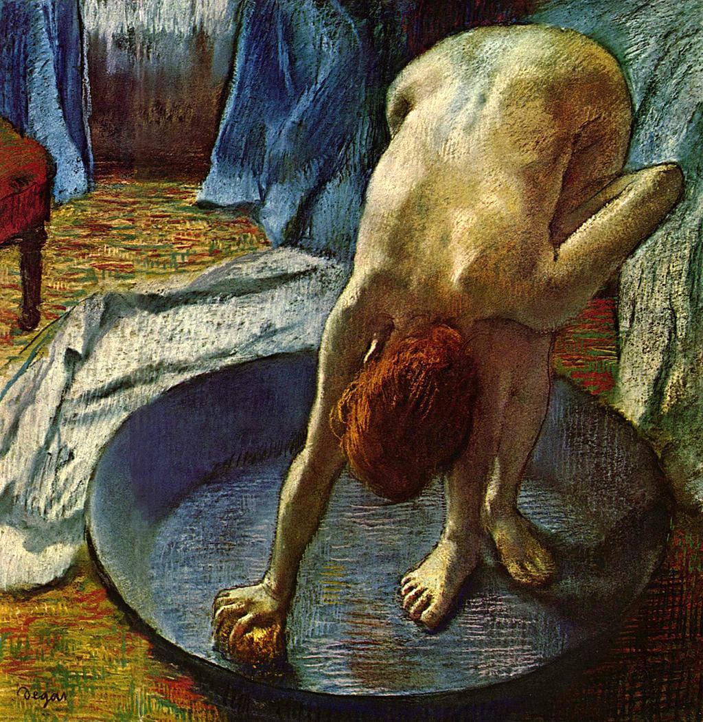 Edgar Degas - Woman In The Bath