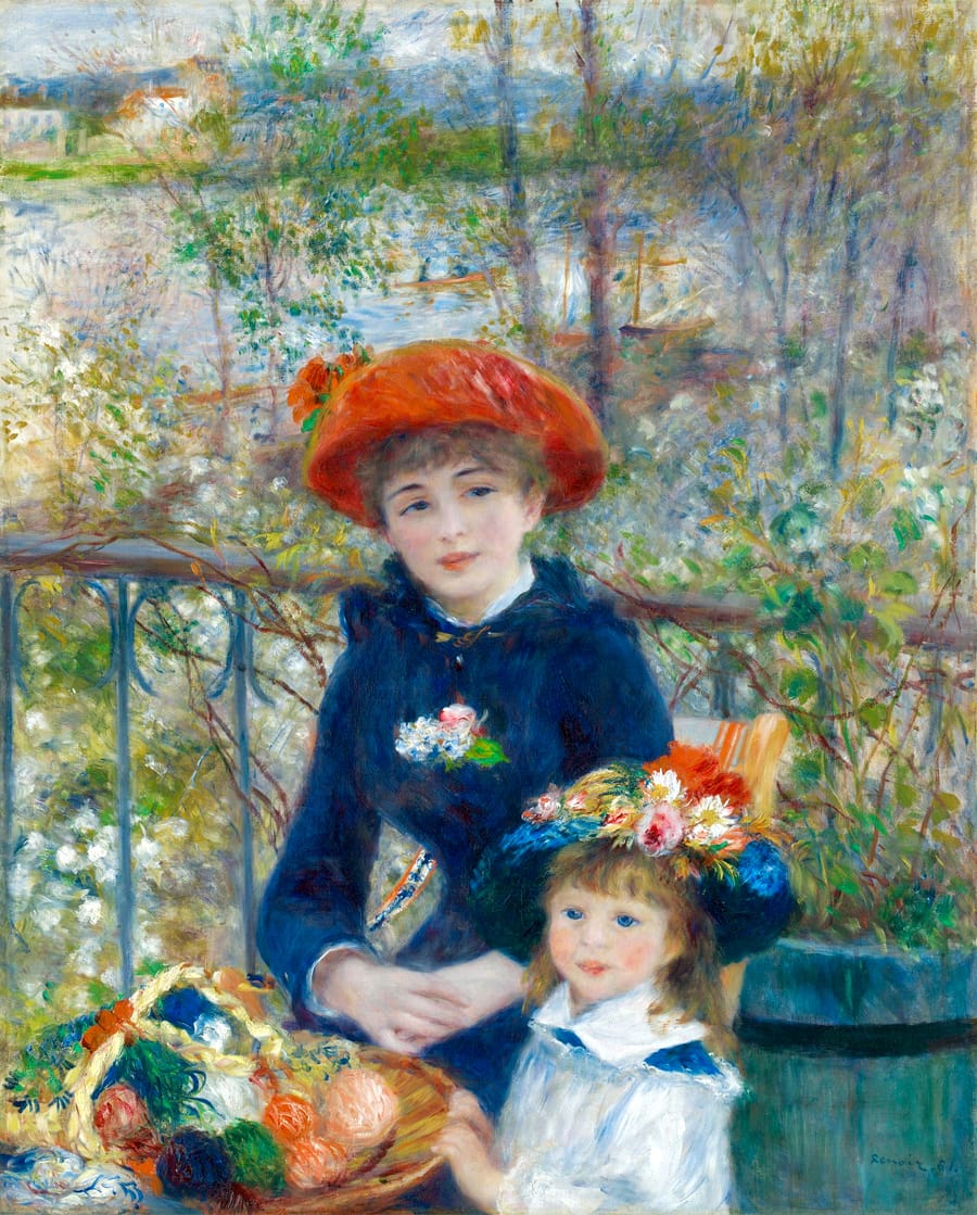 Auguste Renoir - The Two Sisters